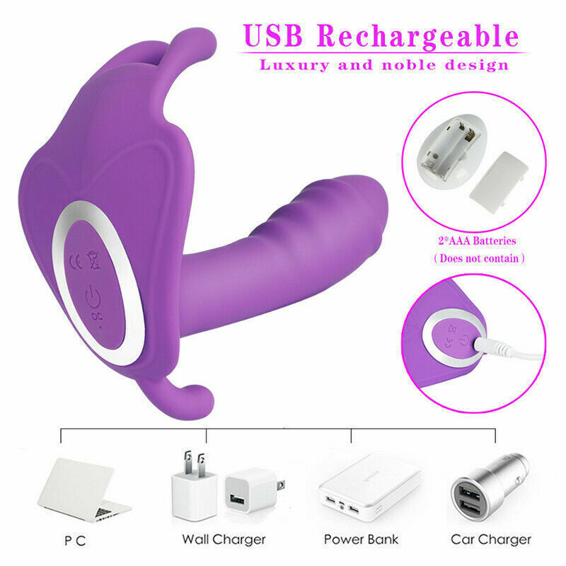 Wearable Panties Vibrator G-Spot Massager Remote Dildo Female Sex Toys for Women
