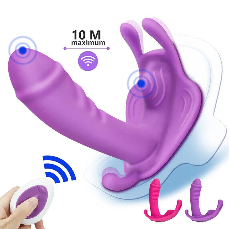 Wearable Panties Vibrator G-Spot Massager Remote Dildo Female Sex Toys for Women