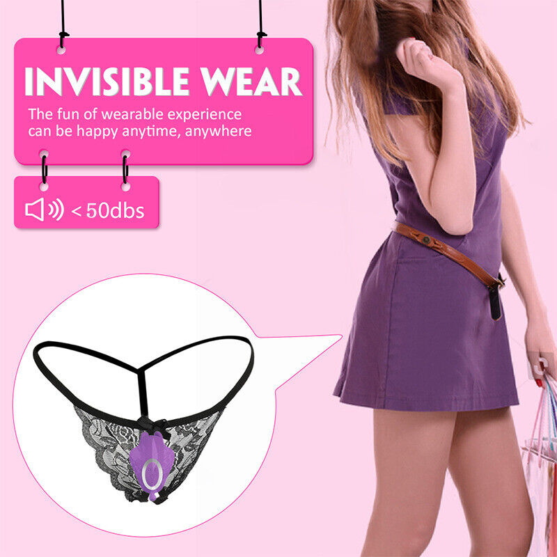 Wearable Panties Vibrator G-Spot Massager Remote Dildo Female Sex Toys for Women