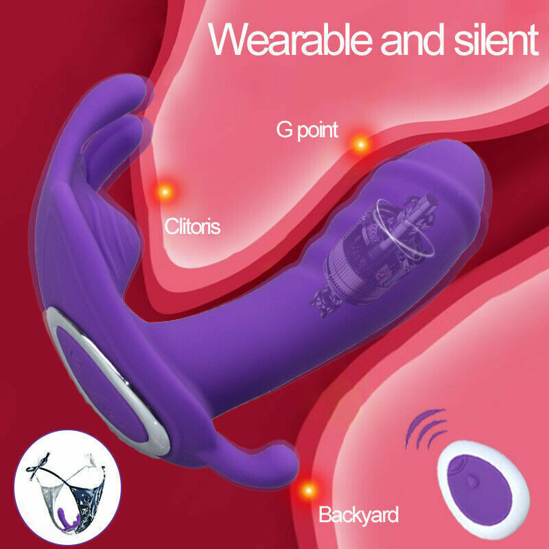 Wearable Panties Vibrator G-Spot Massager Remote Dildo Female Sex Toys for Women