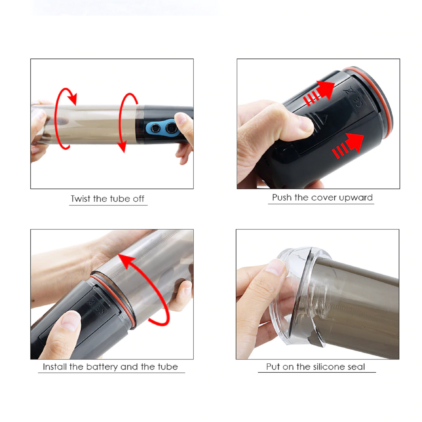 Electric Penis Pump Vacuum Male Erection Enlarger Cock Stretcher Penis Extender