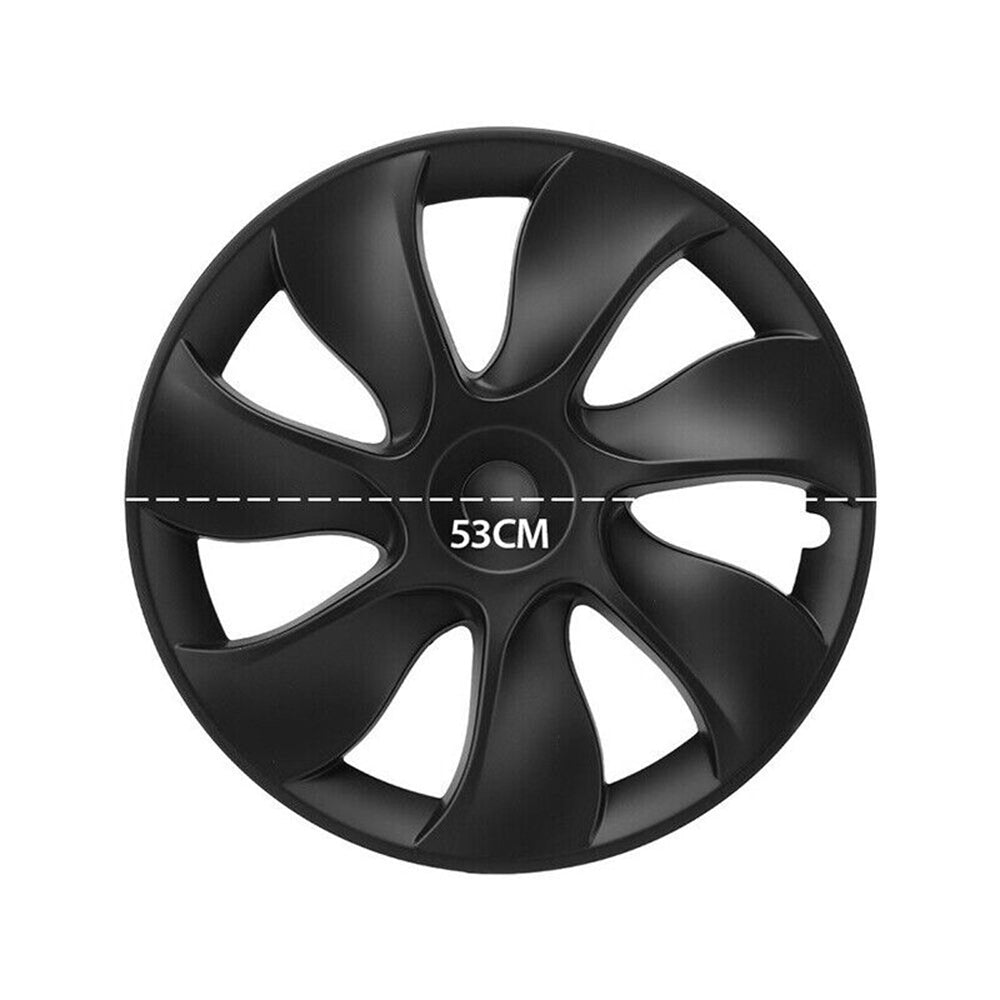 4X Tesla Model Y Wheel Cover Caps 19 Inch Rim Hubcap Hub Cap Matt Black Grey AU