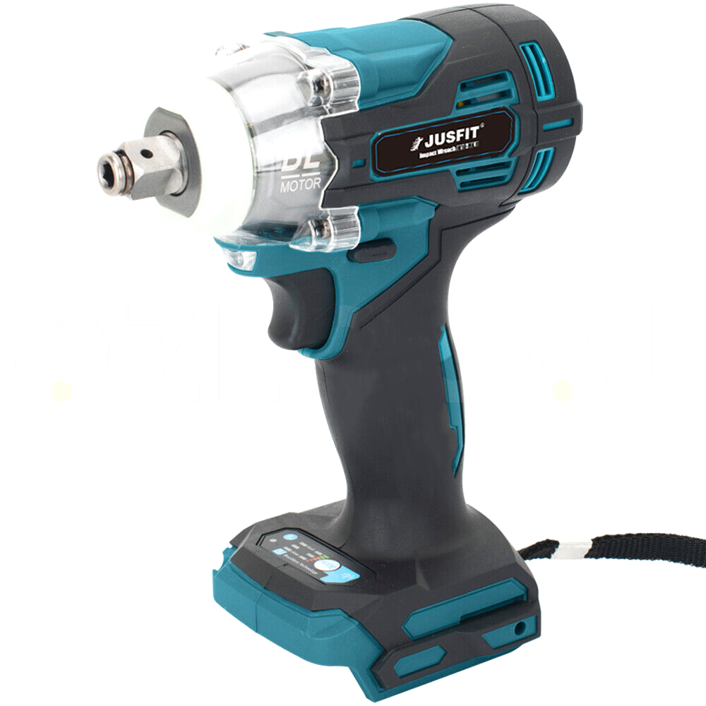 1/2'' Brushless Cordless Impact Wrench Rattle Gun Socket For Makita Battery 18V