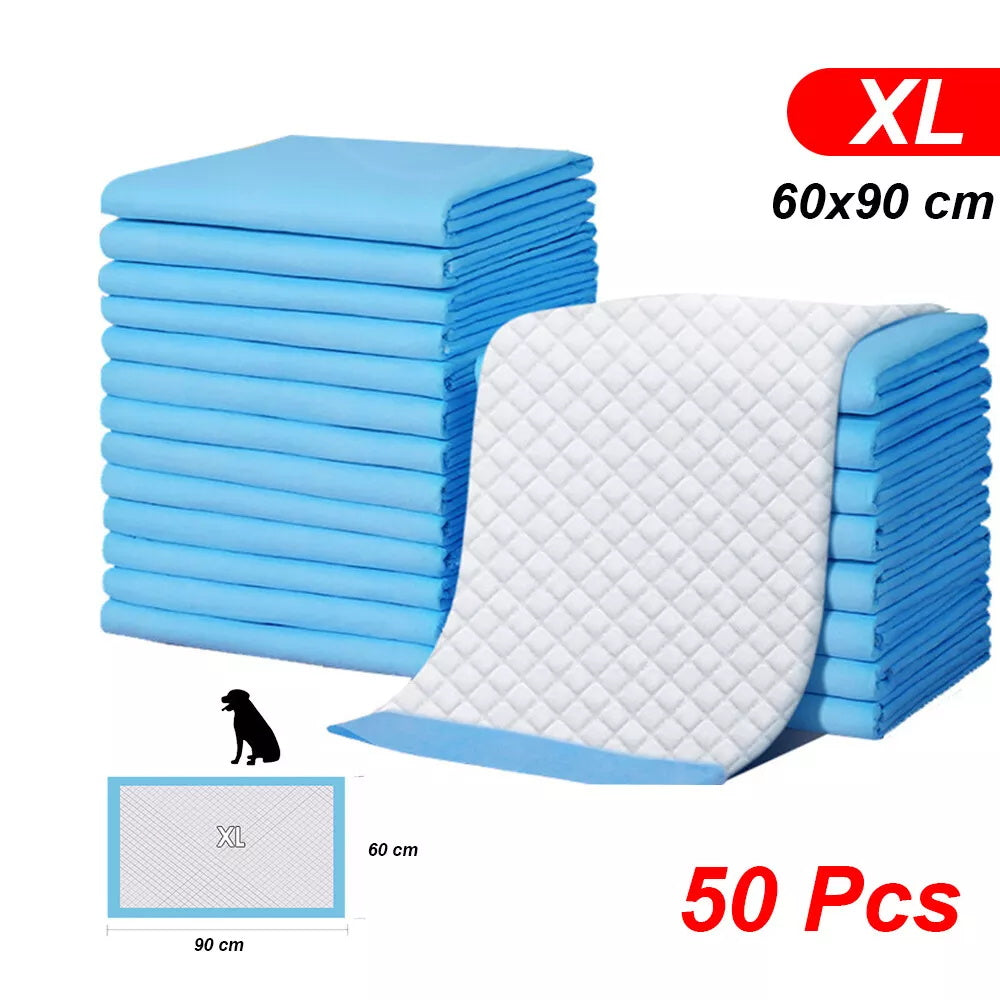 Pet Training Pads Puppy Toilet Dog Pee Indoor 60x90cm Super Absorbent