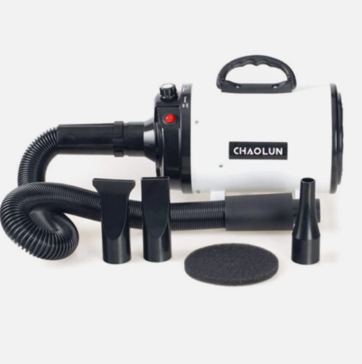 Pet Dog Cat Hair Dryer Grooming Blow Speed Hairdryer Blower Heater Blaster 2800W