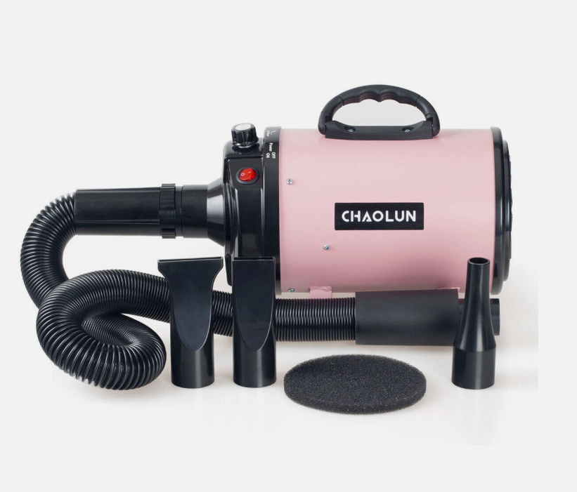 Pet Dog Cat Hair Dryer Grooming Blow Speed Hairdryer Blower Heater Blaster 2800W