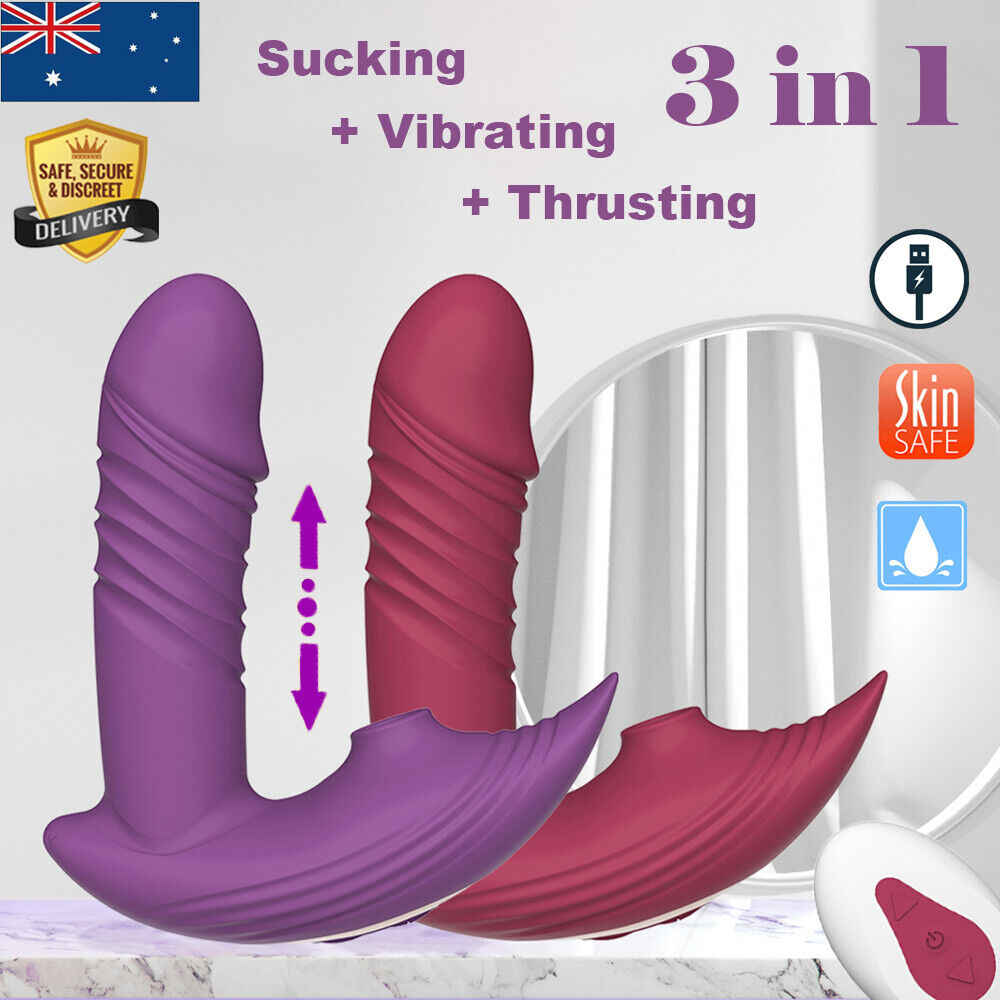 Thrusting Wearable Vibrator Clit Sucking Dildo G-Spot Massager Sex Toy –  The Big Depot