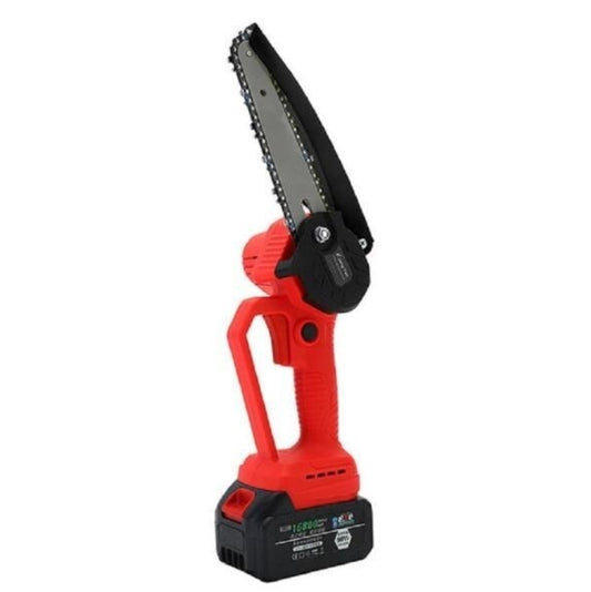 6 Inch Electric Chain Saw Cordless Handheld Garden Pruning Saw Electric Chain Saw Wood Cutter Woodworking Power Tools