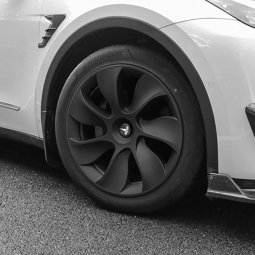 4X Tesla Model Y Wheel Cover Caps 19 Inch Rim Hubcap Hub Cap Matt Black Grey AU