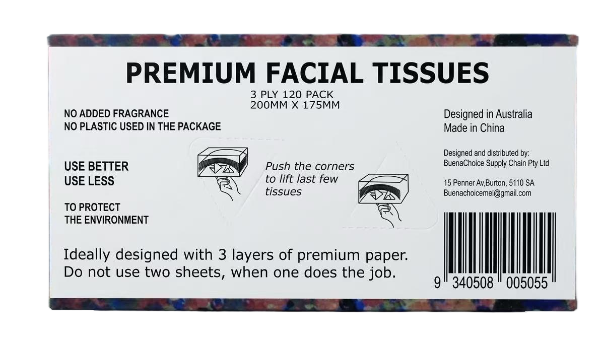 Premium Facial Tissues