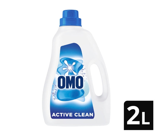 OMO Active Clean Laundry Liquid Detergent 40 Washes | 2L