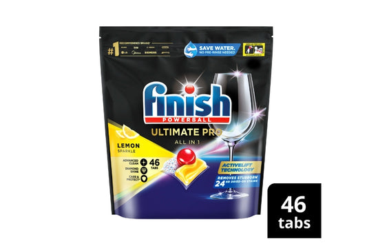 Finish Ultimate Pro Dishwashing Tablets Lemon | 46 pack