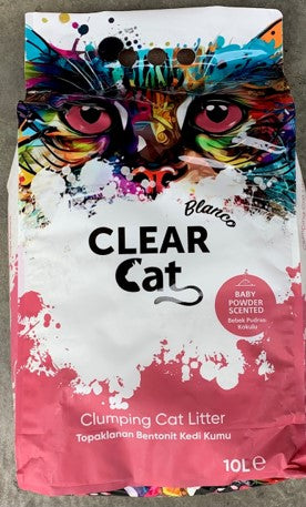 ClearCat Blanco Cat Litter – Baby Powder