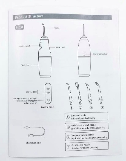 Portable Electric Oral Irrigator