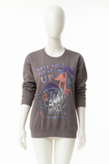Grey Forest Graphic Pullover Sweatshirt