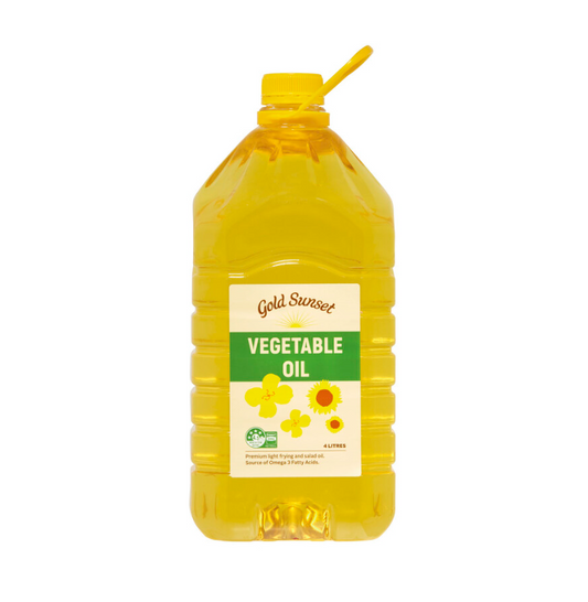 Gold Sunset Vegetable Oil | 4L - Big Depot Australia