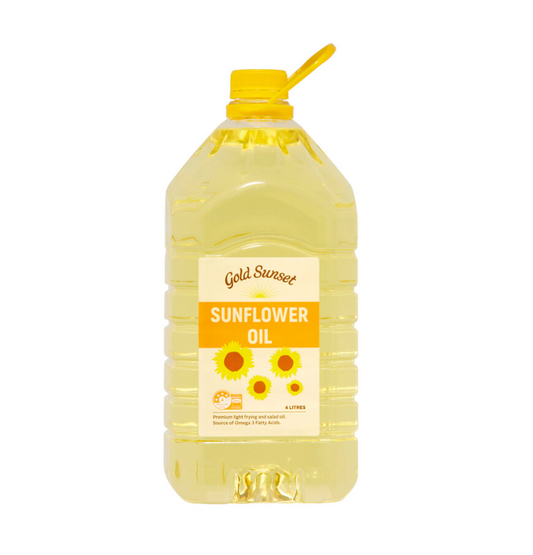 Gold Sunset Sunflower Oil | 4L - Big Depot Australia