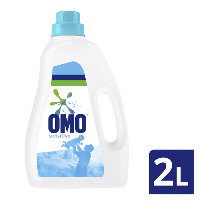 OMO Sensitive Top & Front Loader Laundry Liquid Detergent | 2L - Big Depot Australia