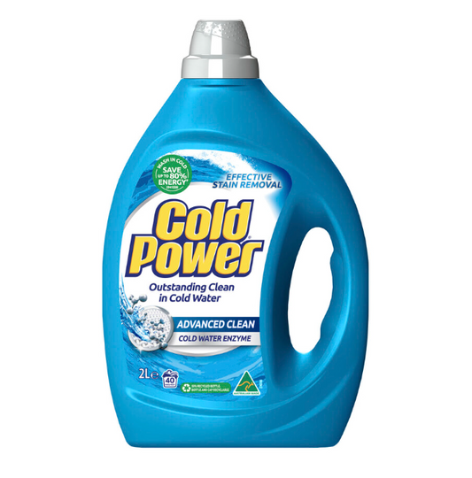 Cold Power Advanced Clean Laundry Liquid | 2L - Big Depot Australia