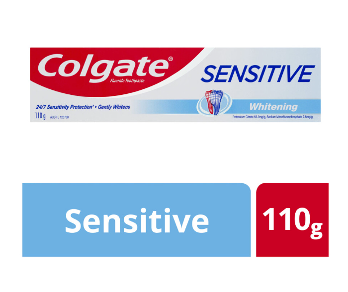 Colgate Sensitive Whitening Toothpaste | 110g - Big Depot Australia