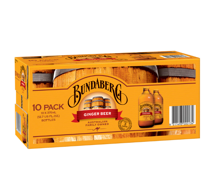 Bundaberg Ginger Beer 10X375mL | 10 pack - Big Depot Australia