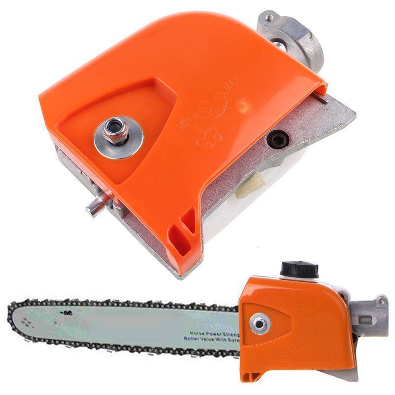 High Branches Chain Saw Hedge Accessories Brush Cutter Parts 12" Gear Head Gearbox Tree Pole Chainsaw Lawn Weeder Mowe