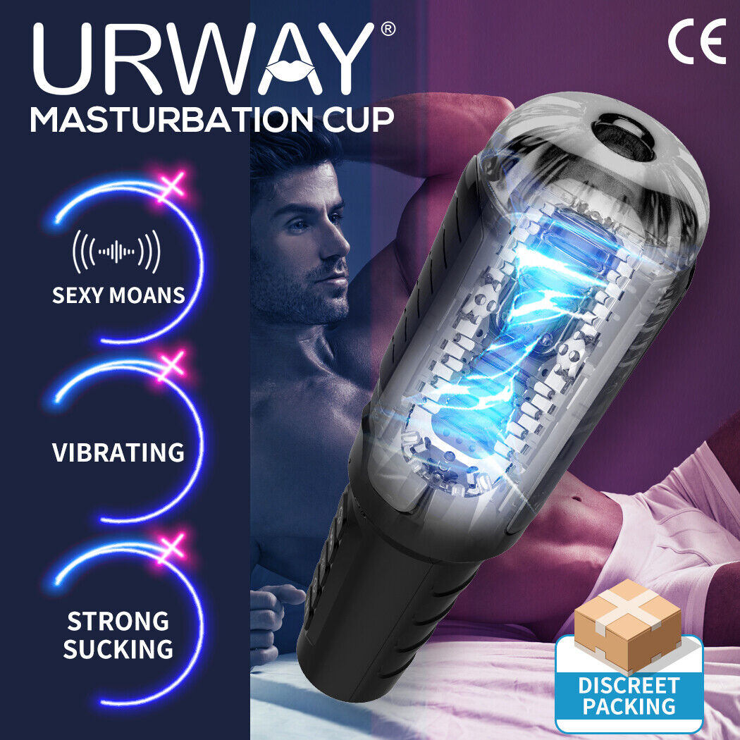 Masturbator Masturbation Cup Vibrator Thrusting Sucking Adult Massage Sex