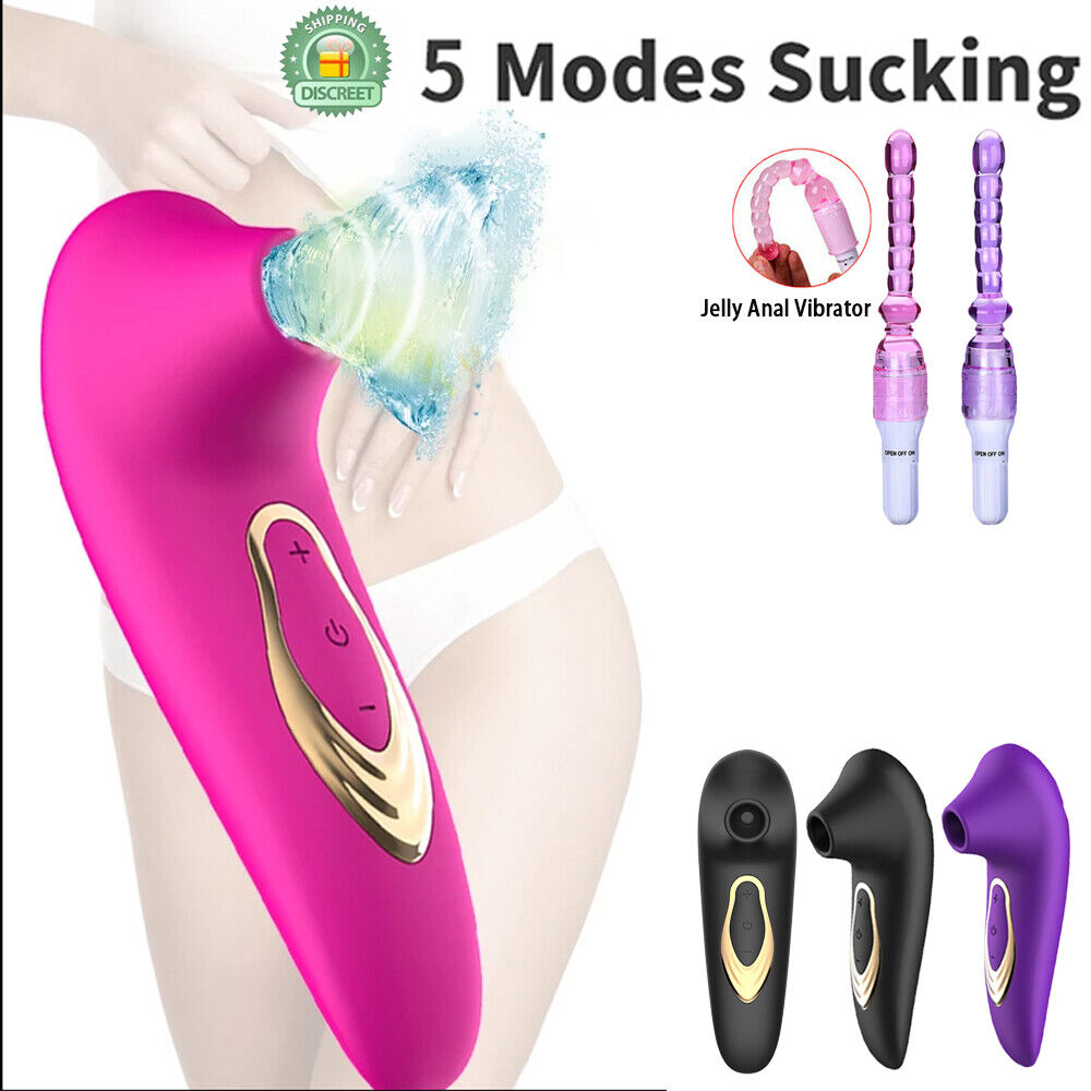 Clit Stimulator Clitoral Sucking Oral Tongue G-Spot Nipple Sucker Women Sex Toy