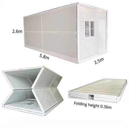 Foldable 20ft Container House storage & Office