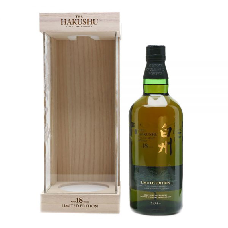 The Hakushu Single Malt 18 years old Limited Edition Japanese Whisky - Big Depot Australia