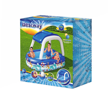 Bestway Kids Play Pools Above Ground Inflatable Swimming Pool Canopy Sunshade