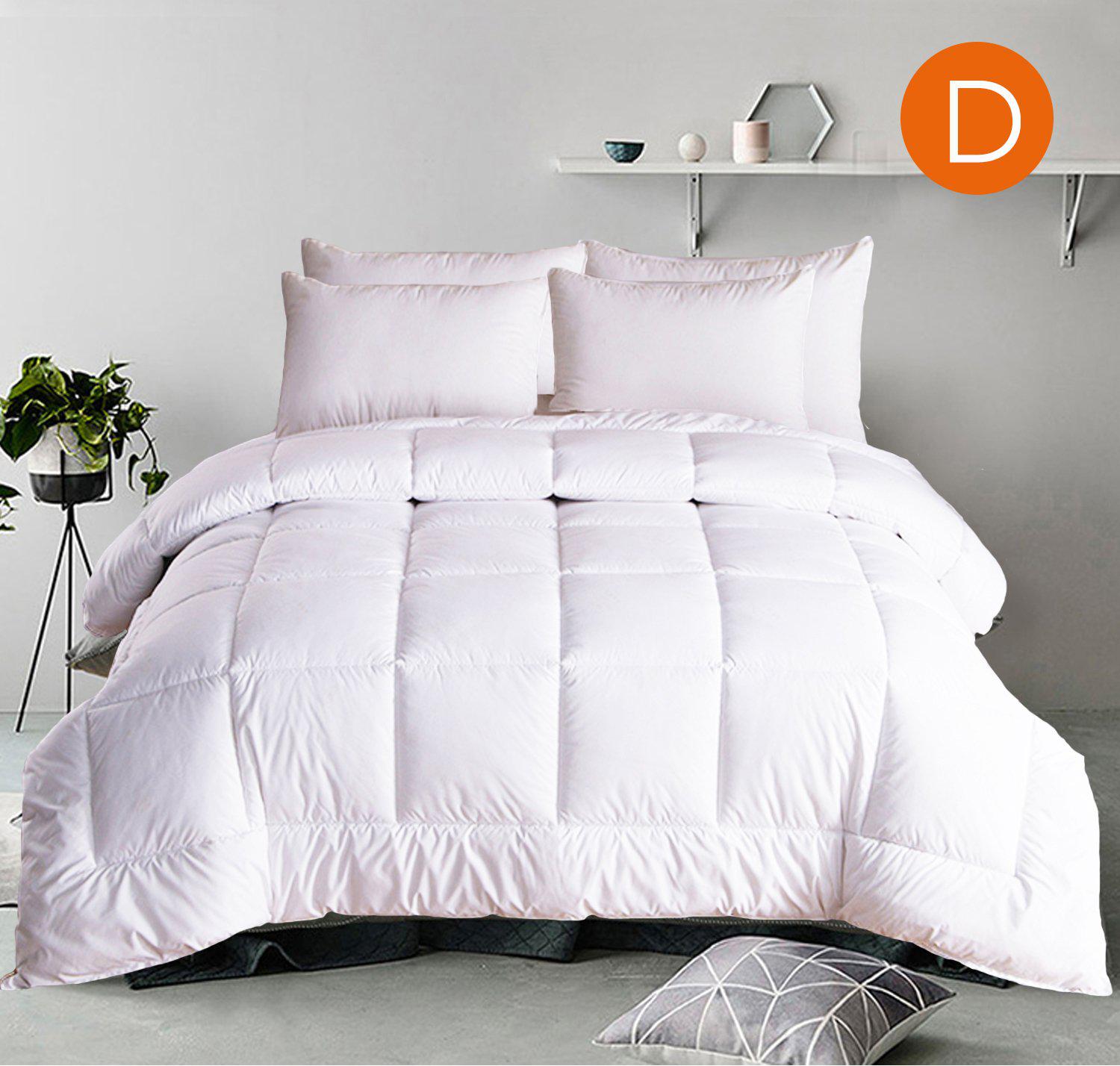 down alternative quilt doona 500gsm king The Big Depot