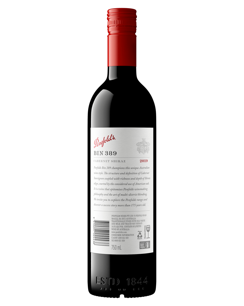 Penfolds  BIN 389 Cabernet Sauvignon Shiraz - Big Depot Australia