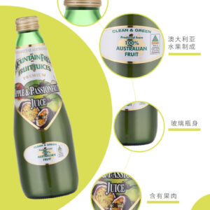 MOUNTAIN FRESH 400ML APPLE & PASSIONFRUIT JUICE Pack 12